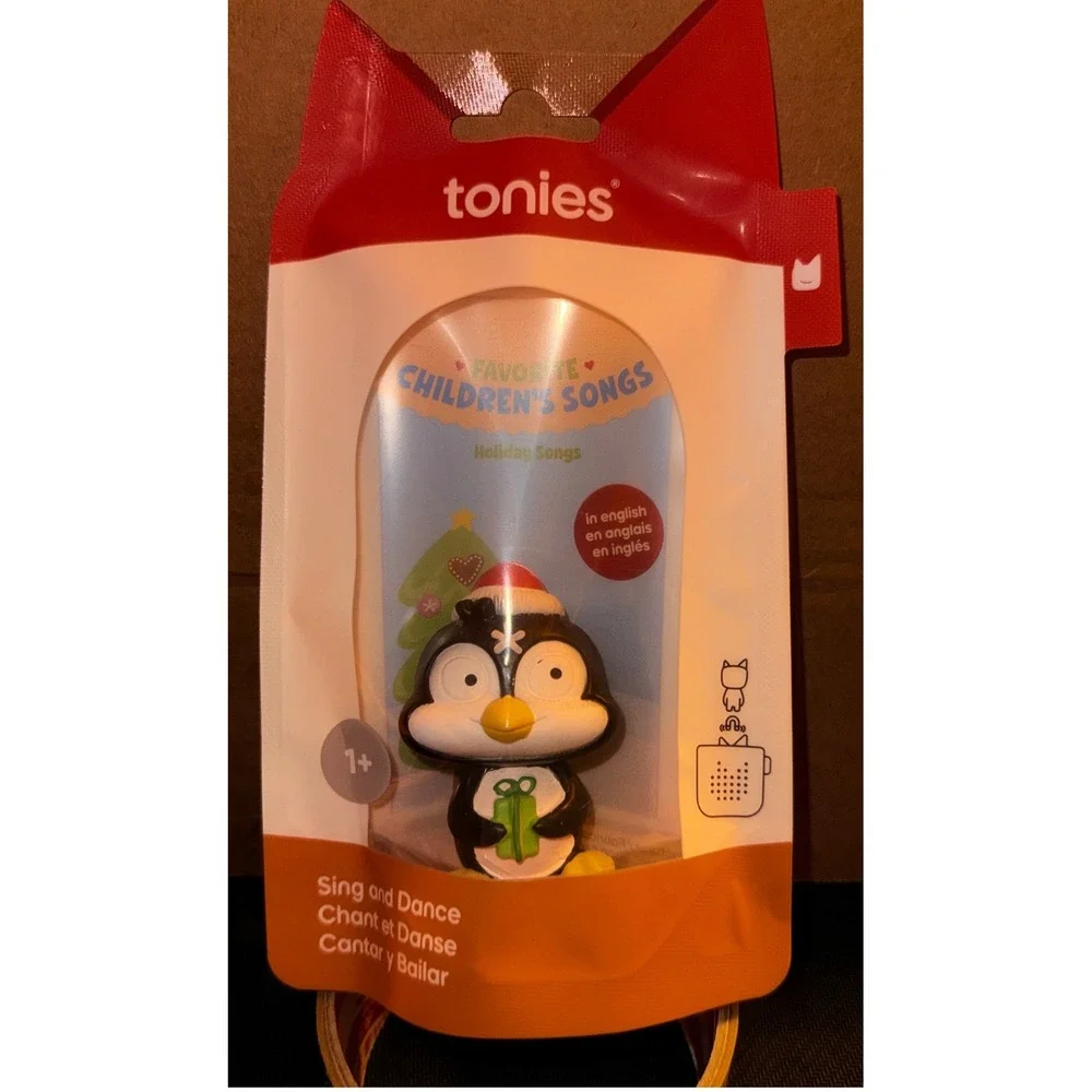 Tonies Favorite Childrens Songs Holiday Songs Kids OS Red New Penguin Figure